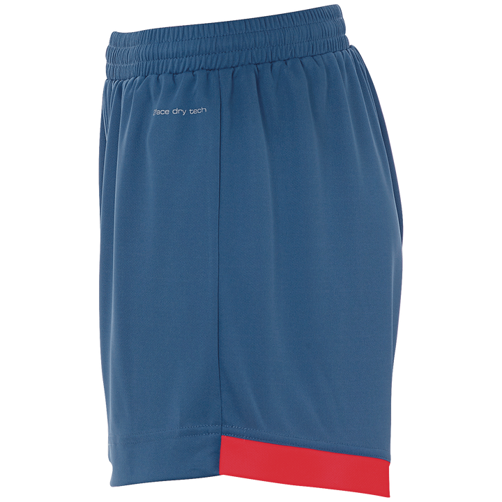 Kempa Player Shorts Women - ice grau/fluo rot