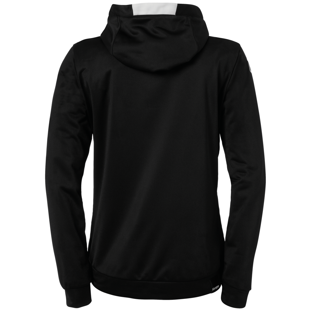 Kempa Player Kapuzenjacke Women - schwarz/weiß