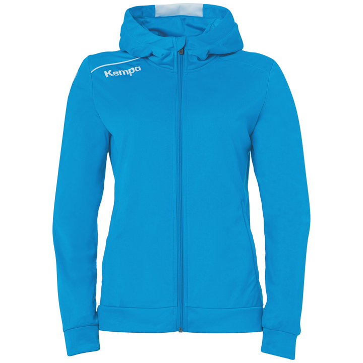 Kempa Player Kapuzenjacke Women - kempablau/weiß