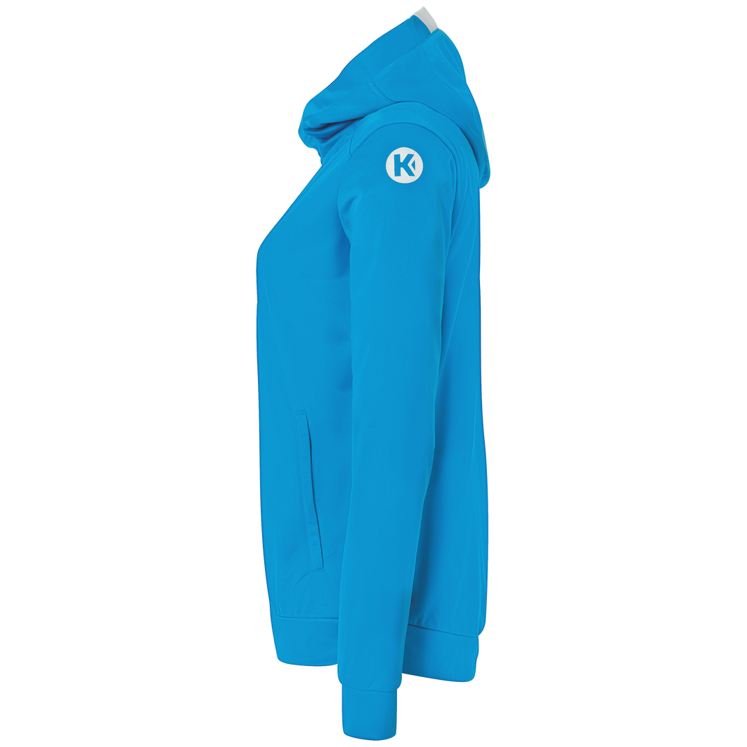 Kempa Player Kapuzenjacke Women - kempablau/weiß