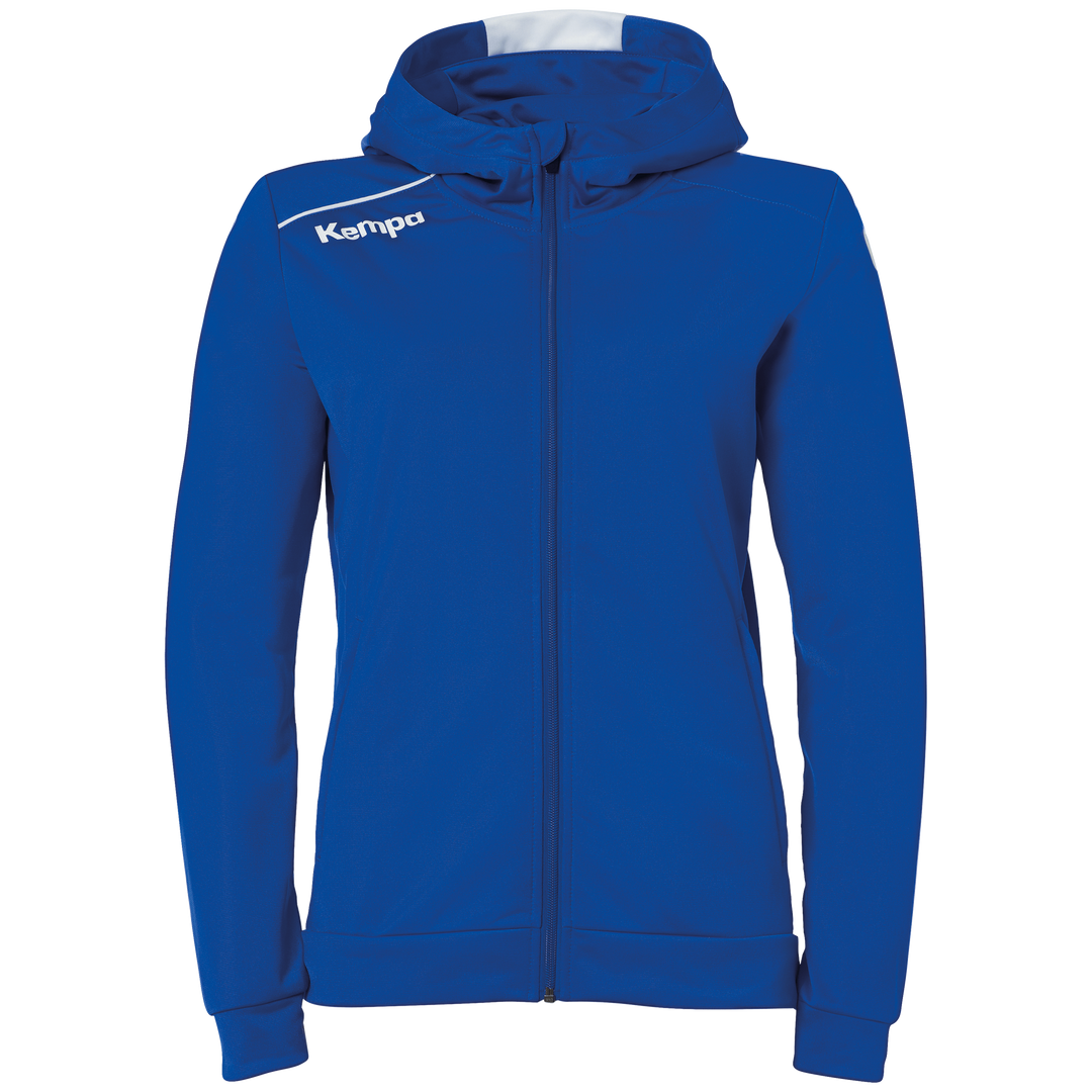Kempa Player Kapuzenjacke Women - royal/weiß
