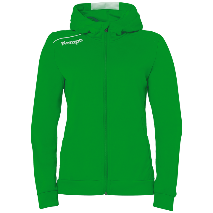 Kempa Player Kapuzenjacke Women - grün/weiß