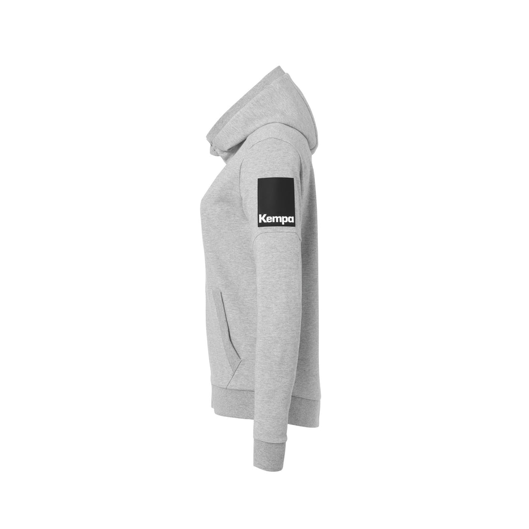Kempa Status Kapuzenjacke Women - grau melange