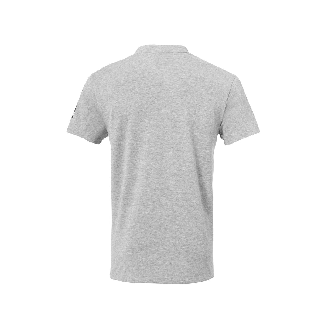 Kempa Status Polo Shirt - grau melange