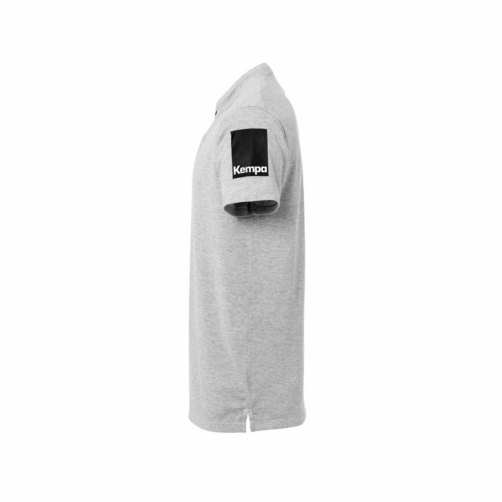 Kempa Status Polo Shirt - grau melange