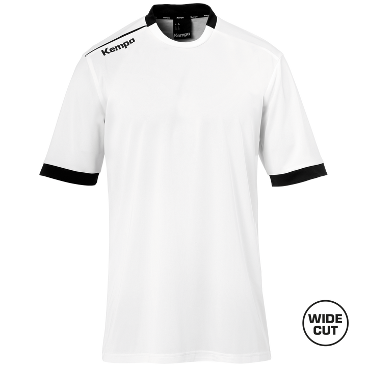 Kempa Player Shooting Shirt - weiß/schwarz