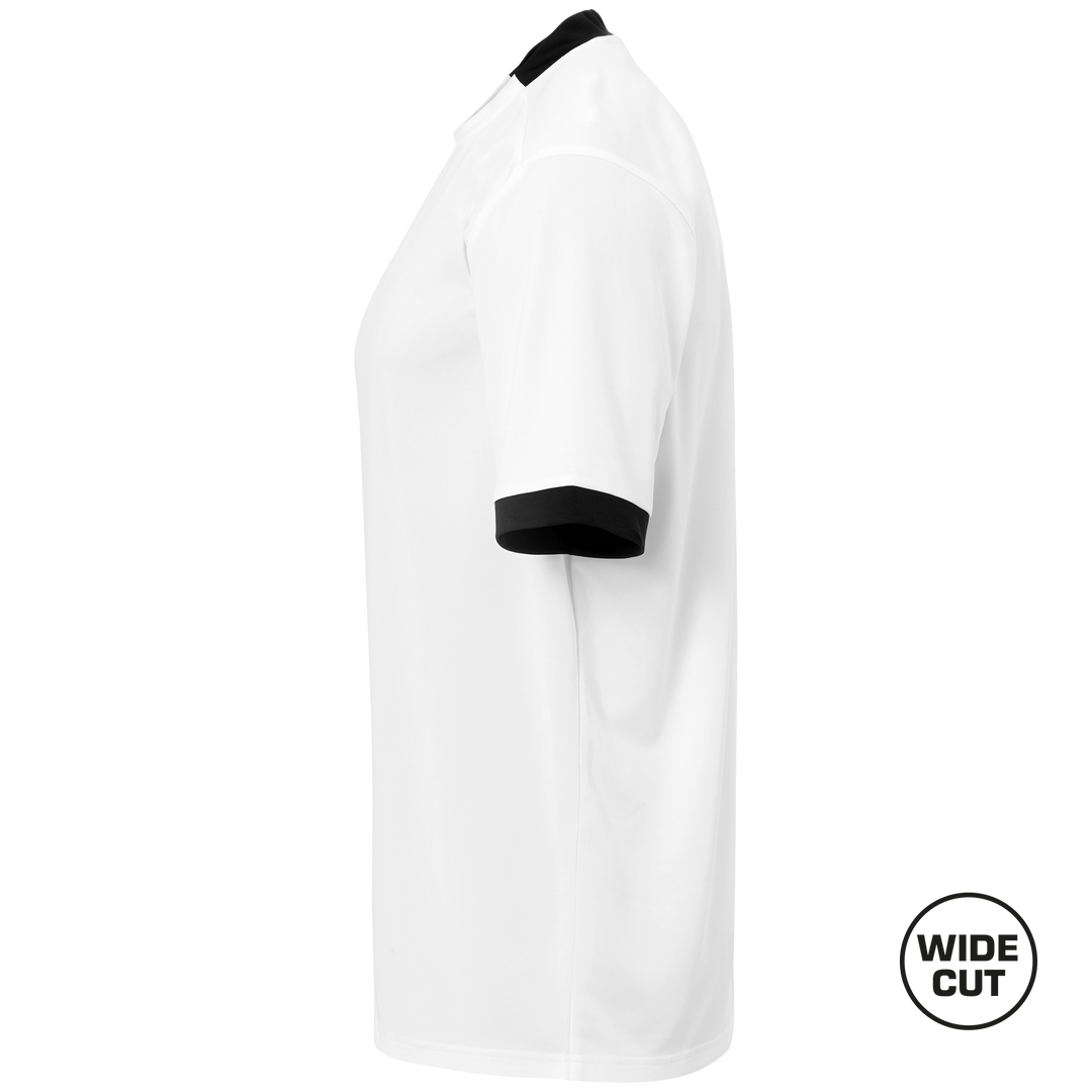 Kempa Player Shooting Shirt - weiß/schwarz