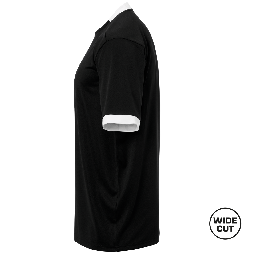 Kempa Player Shooting Shirt - schwarz/weiß