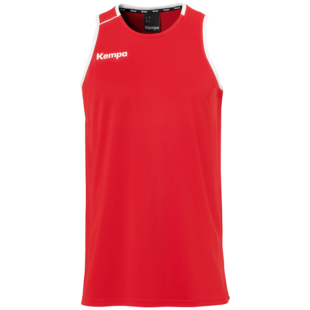 Kempa Player Tank Top - rot/weiß