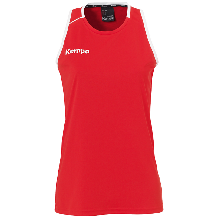 Kempa Player Tank Top Damen - rot/weiß