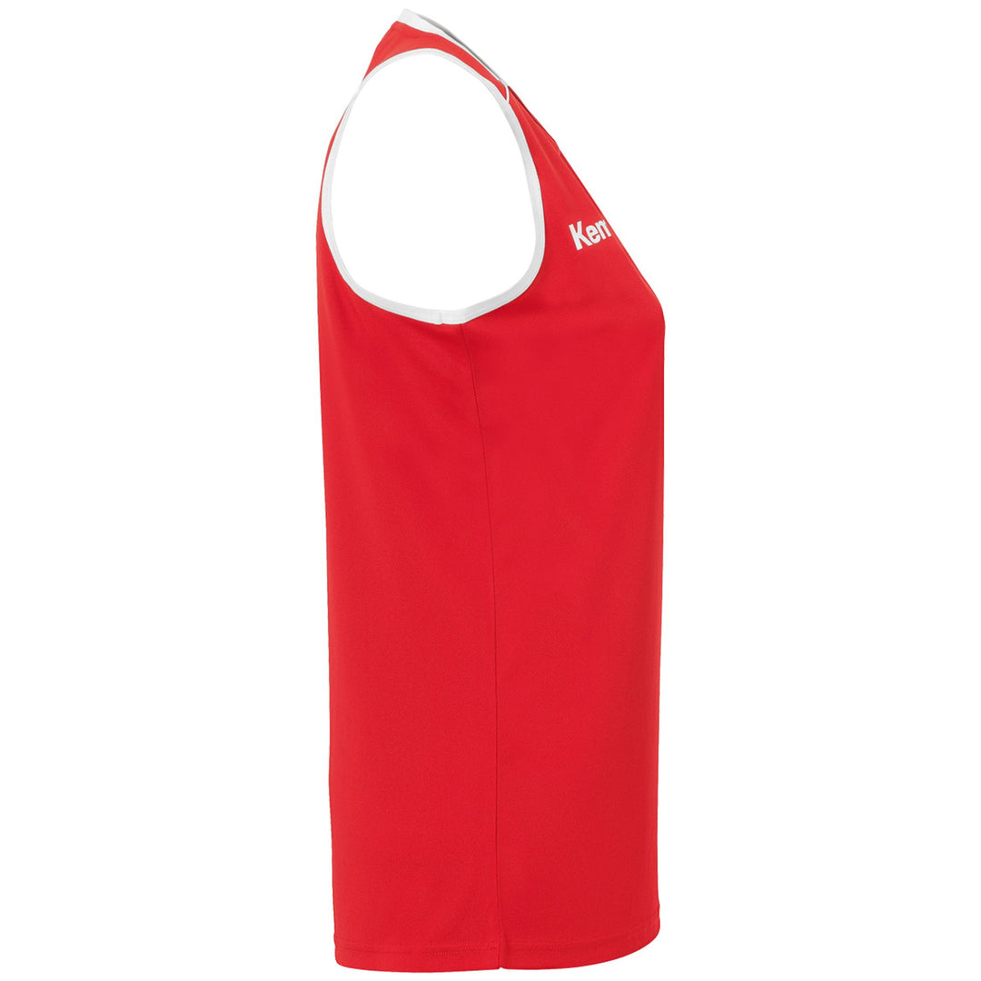 Kempa Player Tank Top Damen - rot/weiß