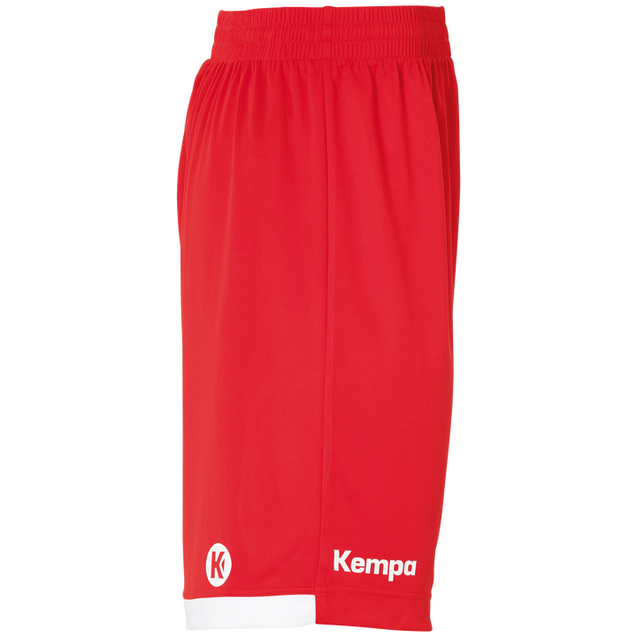 Kempa Player Long Shorts - rot/weiß
