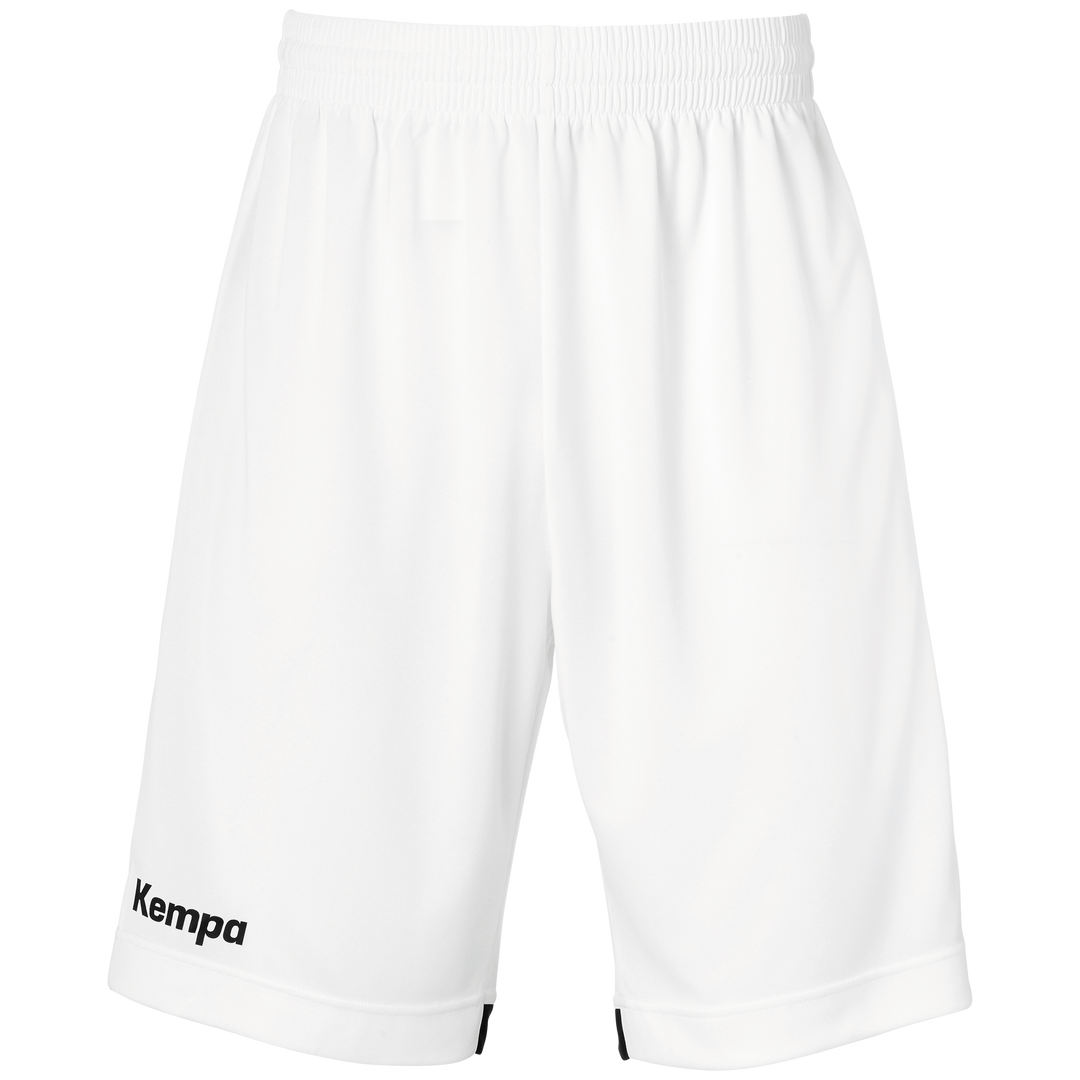 Kempa Player Long Shorts - weiß/schwarz