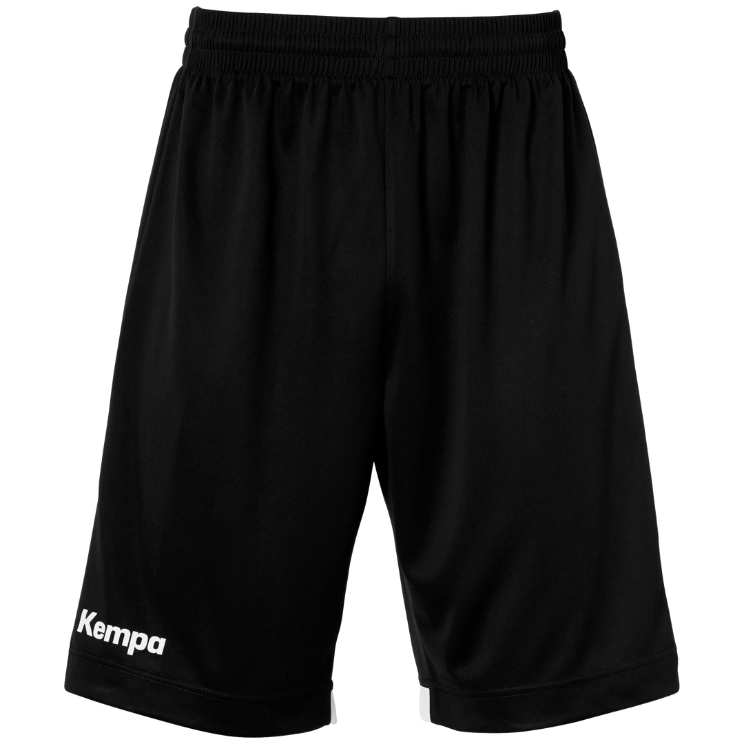 Kempa Player Long Shorts - schwarz/weiß
