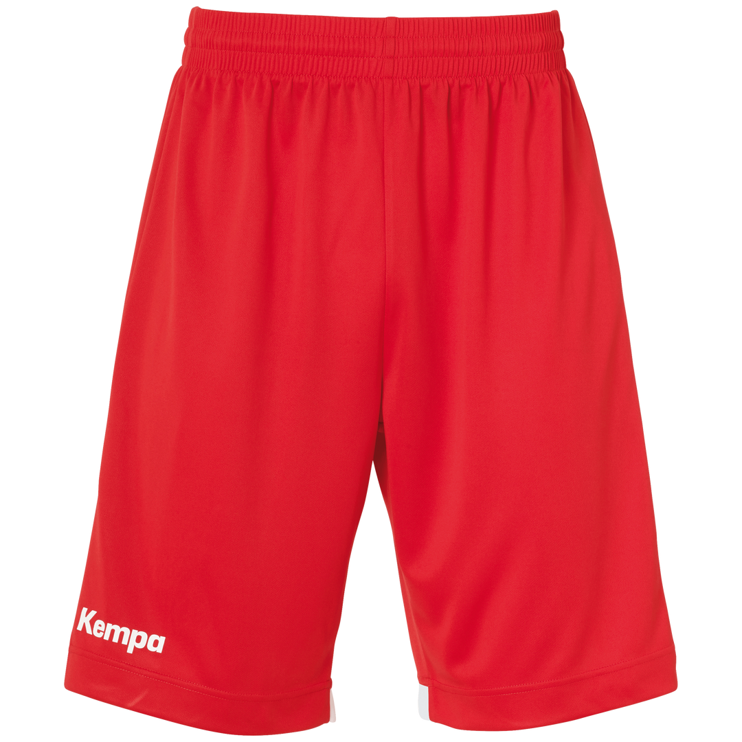 Kempa Player Long Shorts - rot/weiß