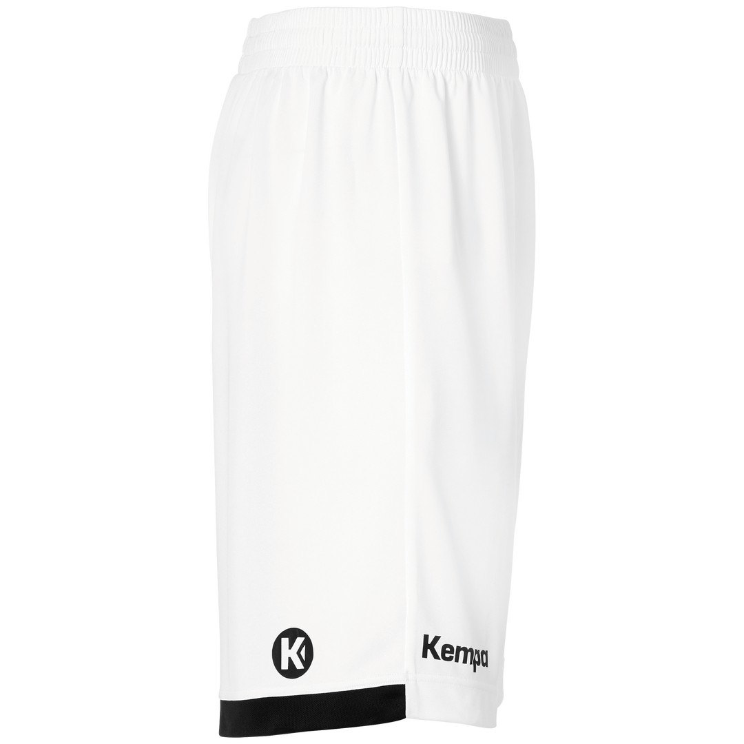 Kempa Player Long Shorts - weiß/schwarz