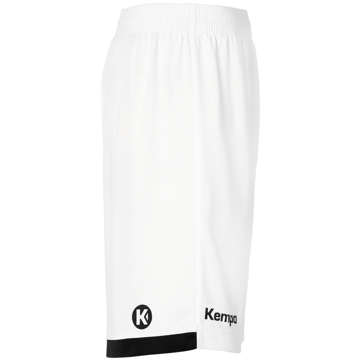 Kempa Player Long Shorts - weiß/schwarz