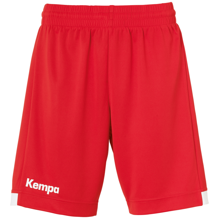 Kempa Player Long Shorts Damen - rot/weiß