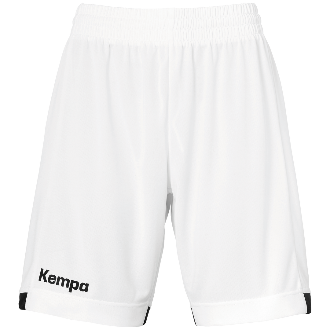 Kempa Player Long Shorts Damen - weiß/schwarz
