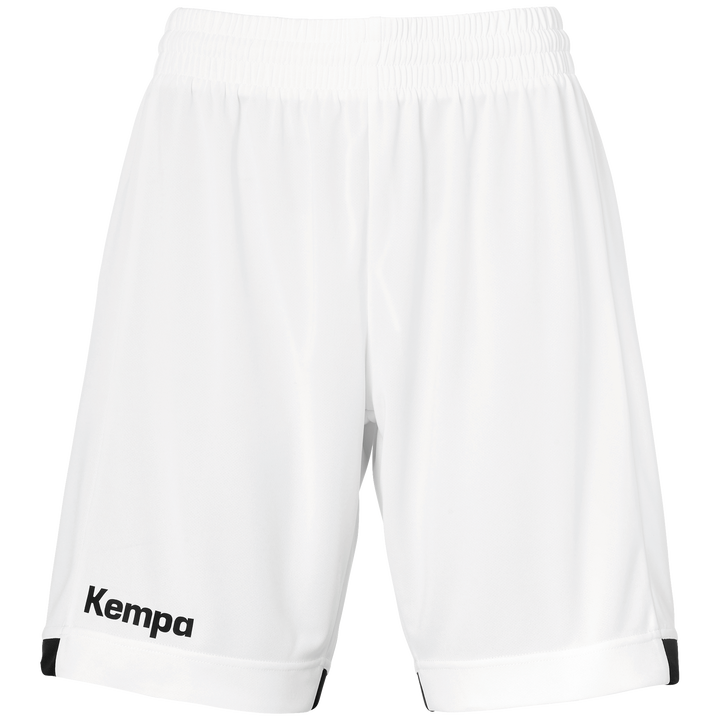 Kempa Player Long Shorts Damen - weiß/schwarz