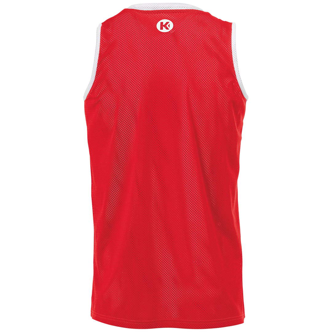Kempa Reversible Tank Top - rot/weiß