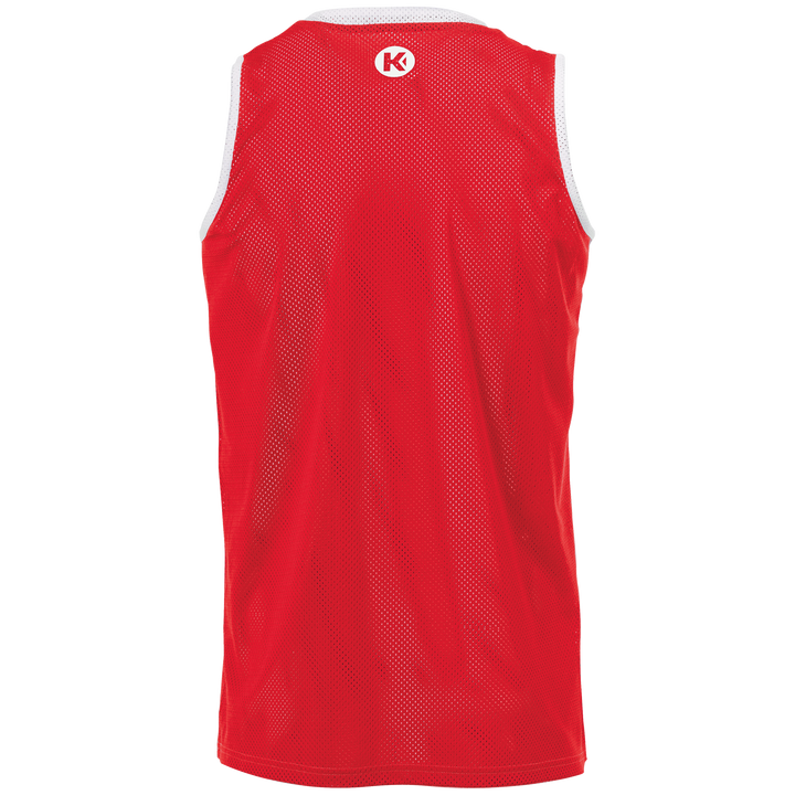 Kempa Reversible Tank Top - rot/weiß
