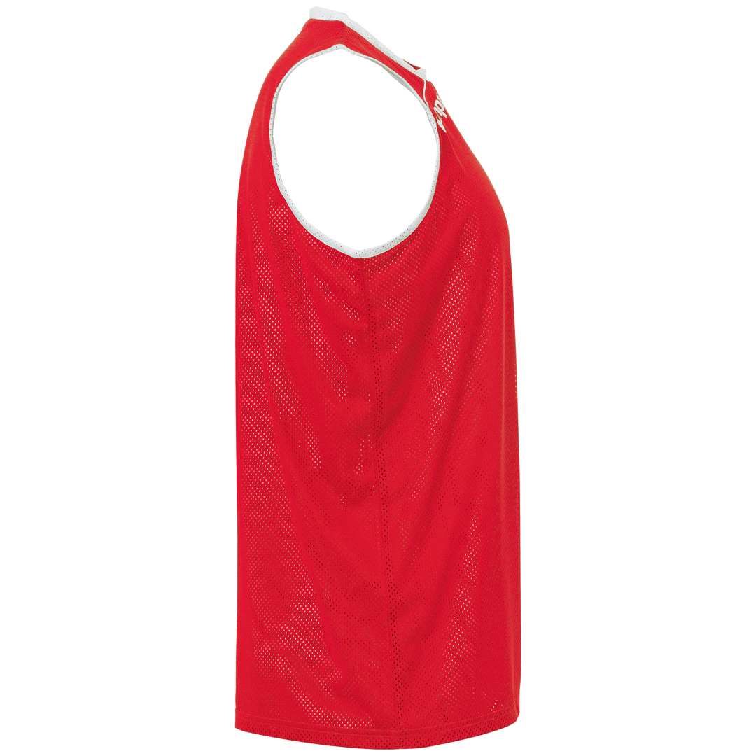 Kempa Reversible Tank Top - rot/weiß