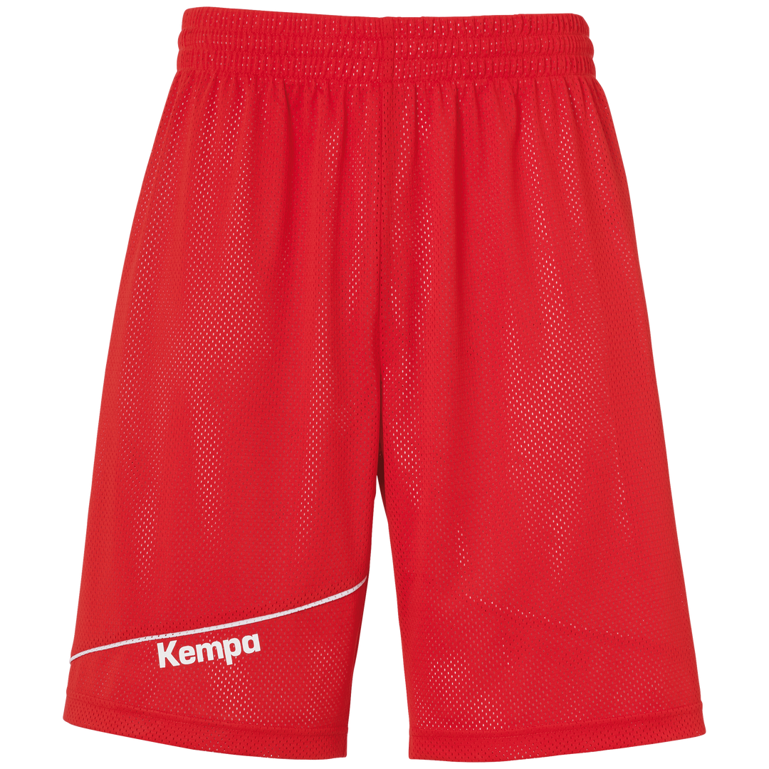 Kempa Reversible Shorts - rot/weiß