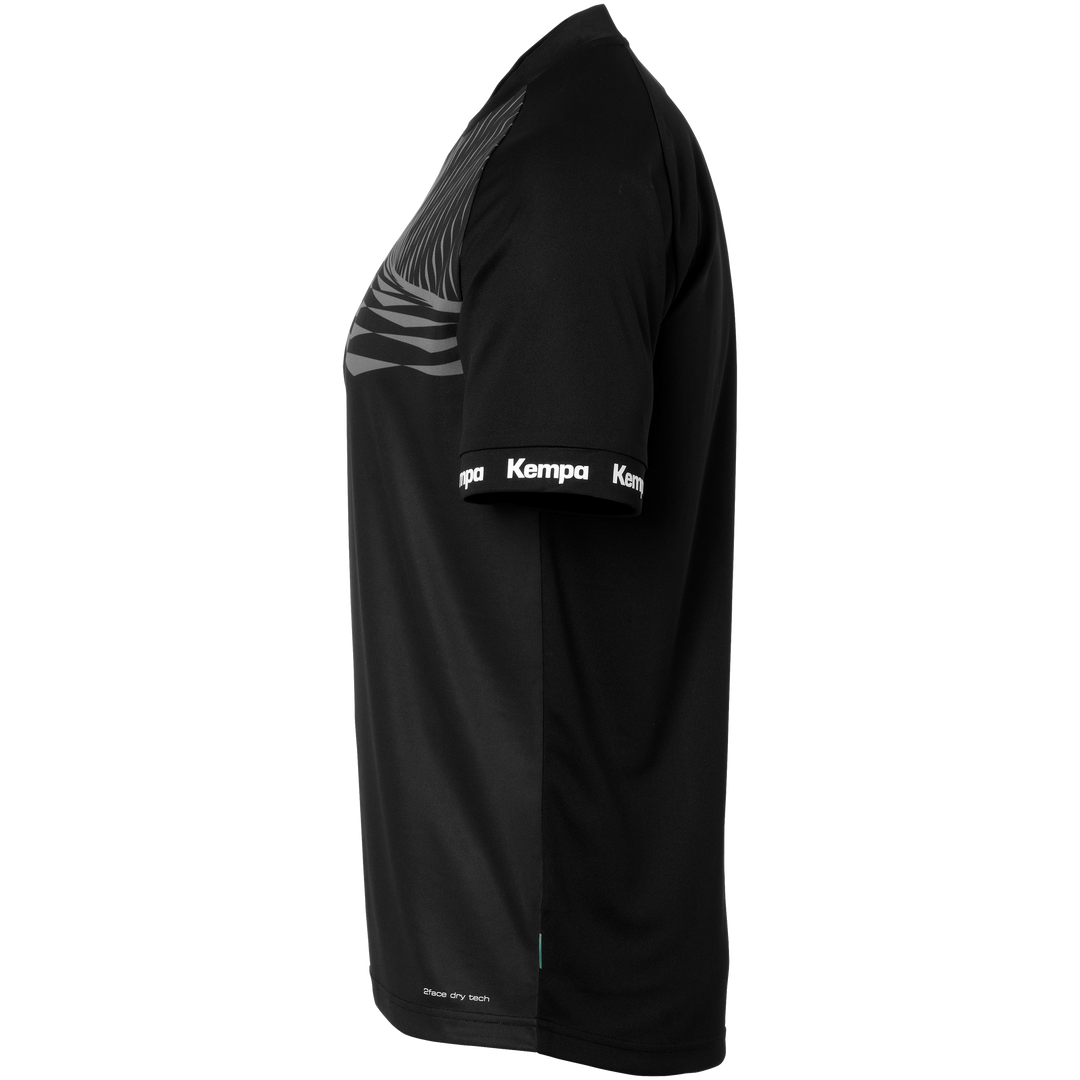 Kempa Wave 26 Shirt - schwarz/anthra