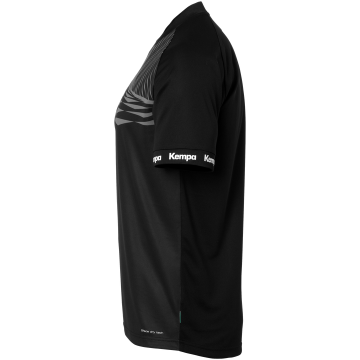 Kempa Wave 26 Shirt - schwarz/anthra