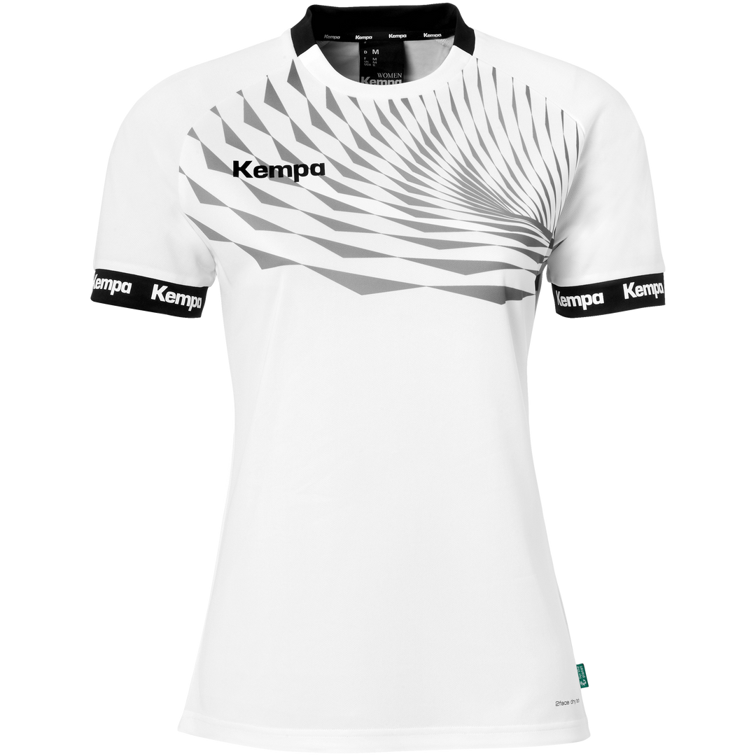 Kempa Wave 26 Shirt Women - weiß/grau