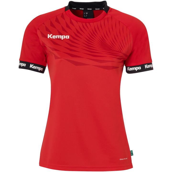 Kempa Wave 26 Shirt Women - rot/chilirot