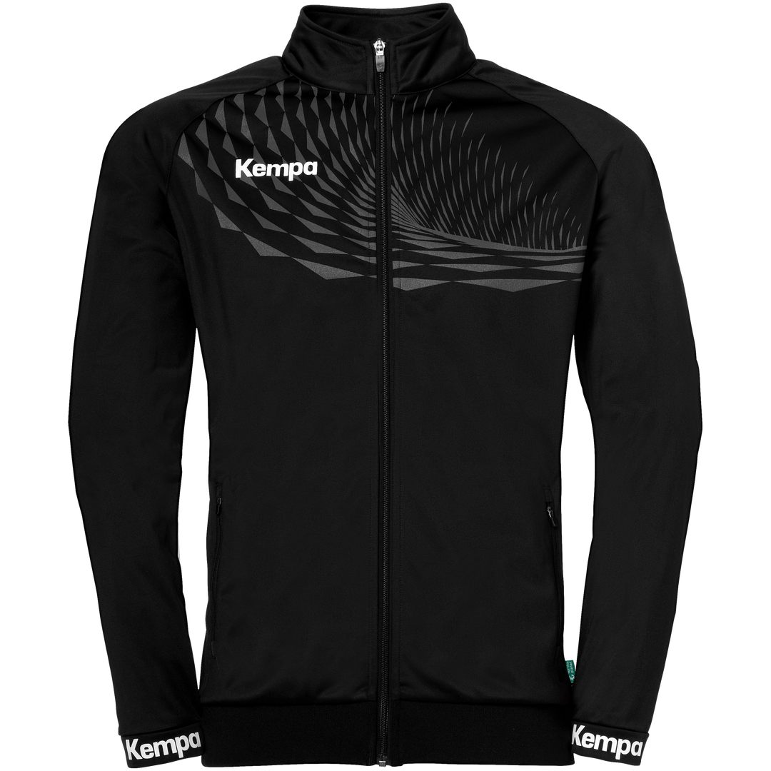 Kempa Wave 26 Poly Jacket - schwarz/anthra