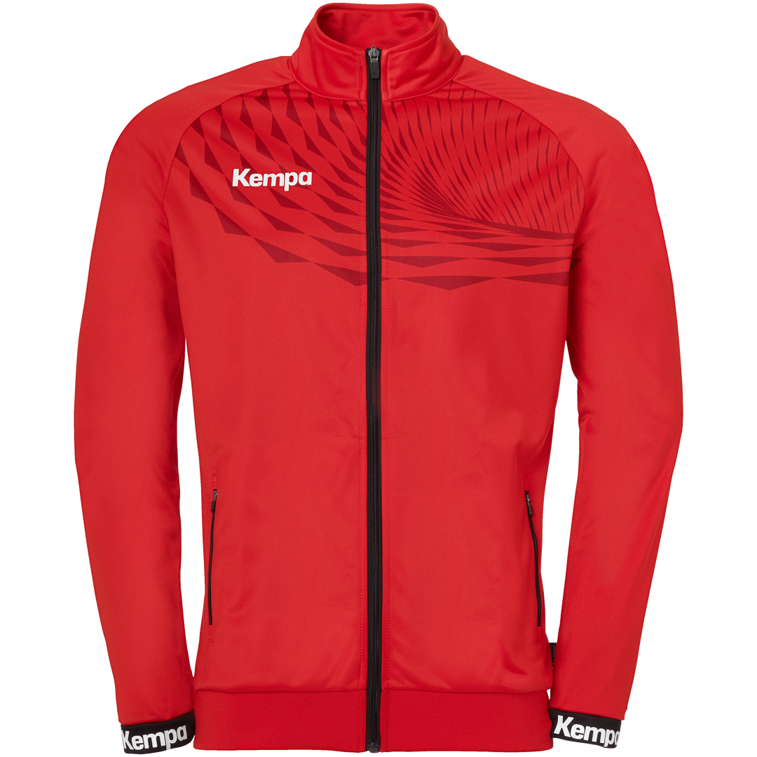 Kempa Wave 26 Poly Jacket - rot/chilirot