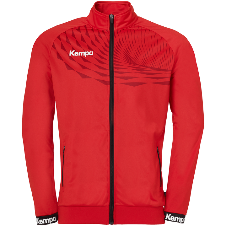 Kempa Wave 26 Poly Jacket - rot/chilirot