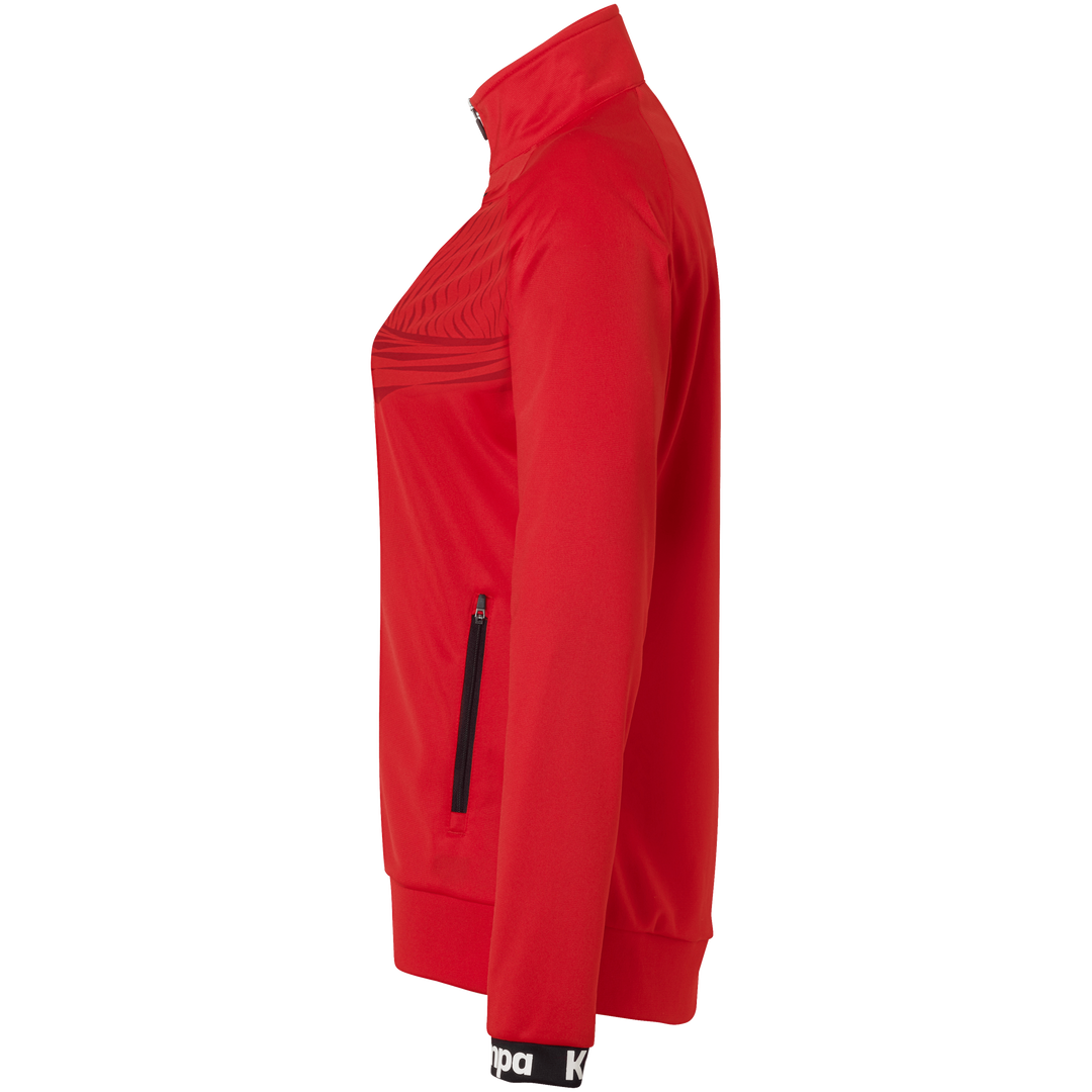Kempa Wave 26 Poly Jacket Women - rot/chilirot