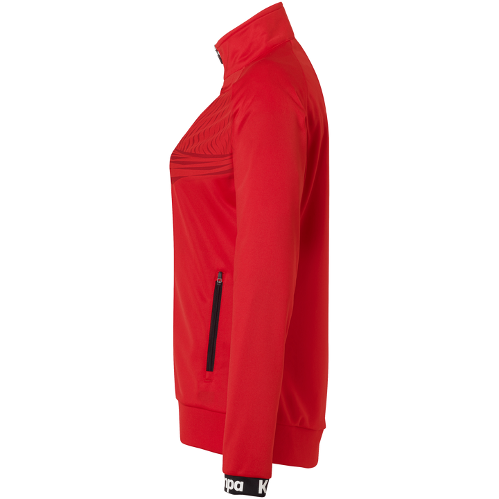Kempa Wave 26 Poly Jacket Women - rot/chilirot