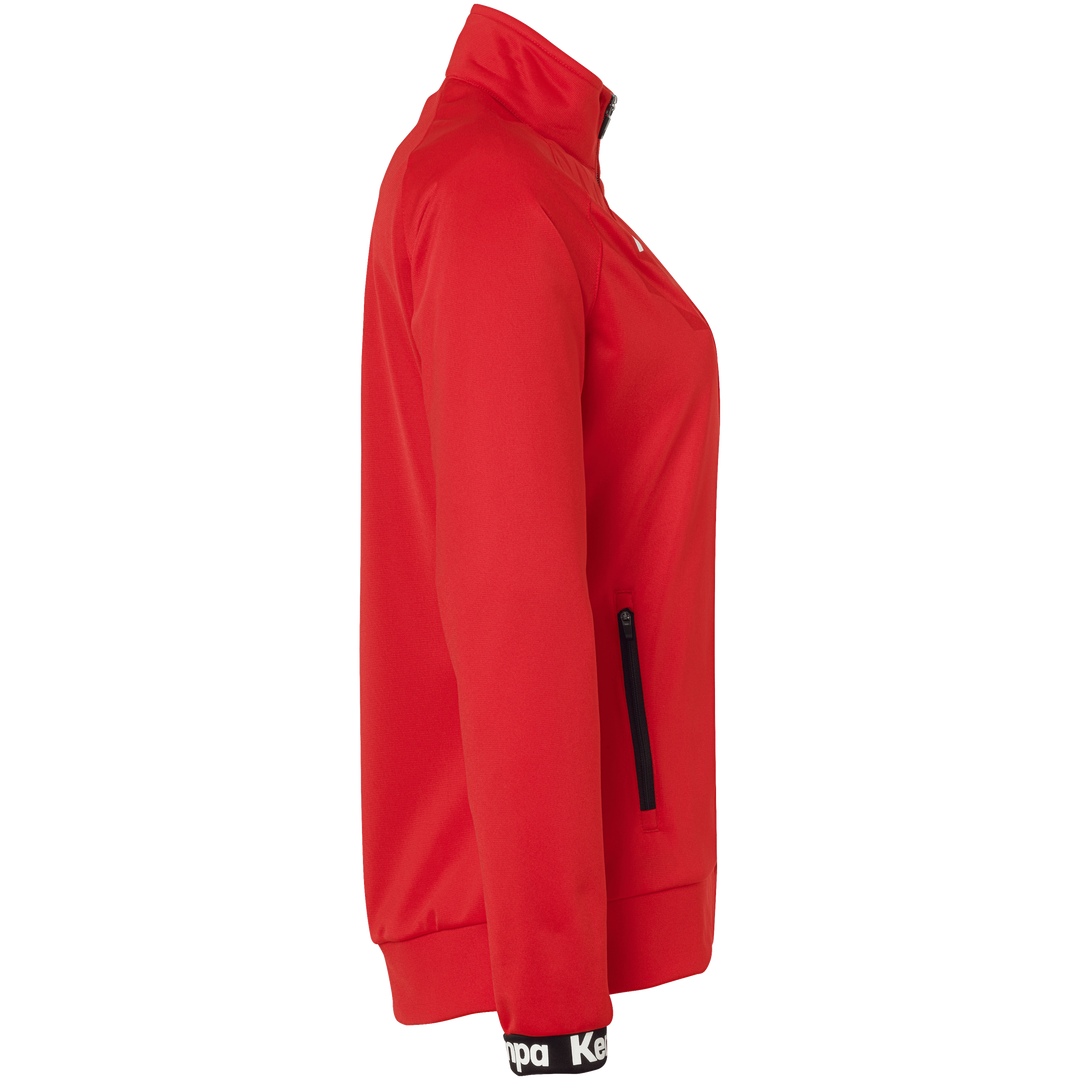 Kempa Wave 26 Poly Jacket Women - rot/chilirot