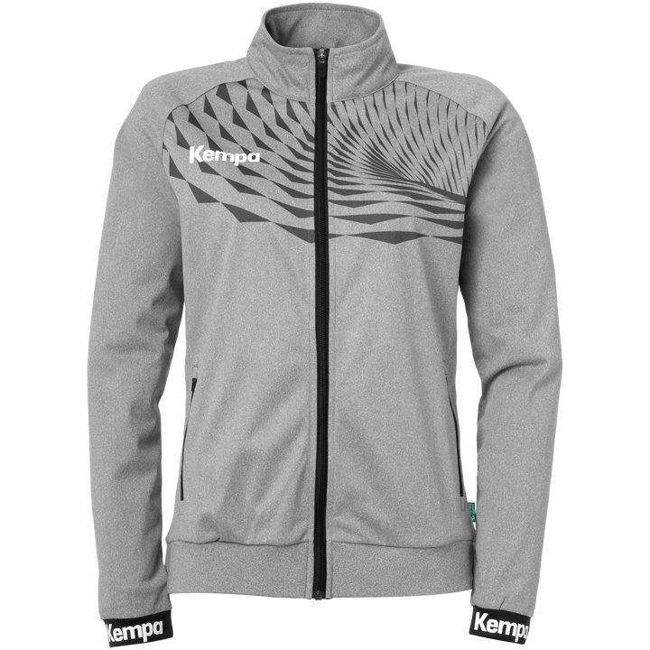 Kempa Wave 26 Poly Jacket Women - grau melange/anthra