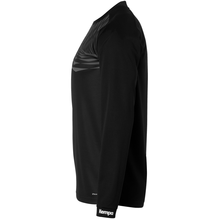 Kempa Wave 26 Longsleeve - schwarz/anthra