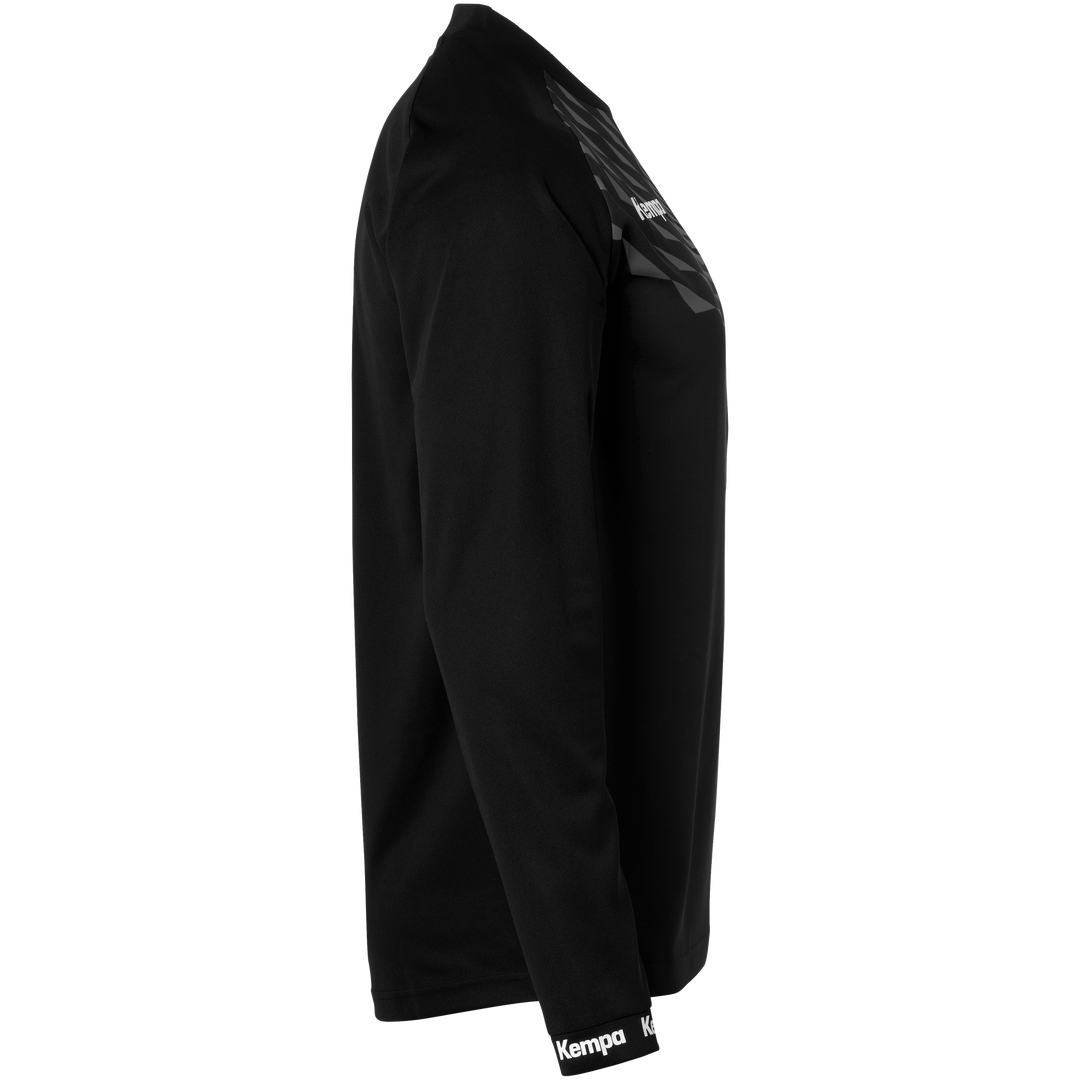 Kempa Wave 26 Longsleeve - schwarz/anthra