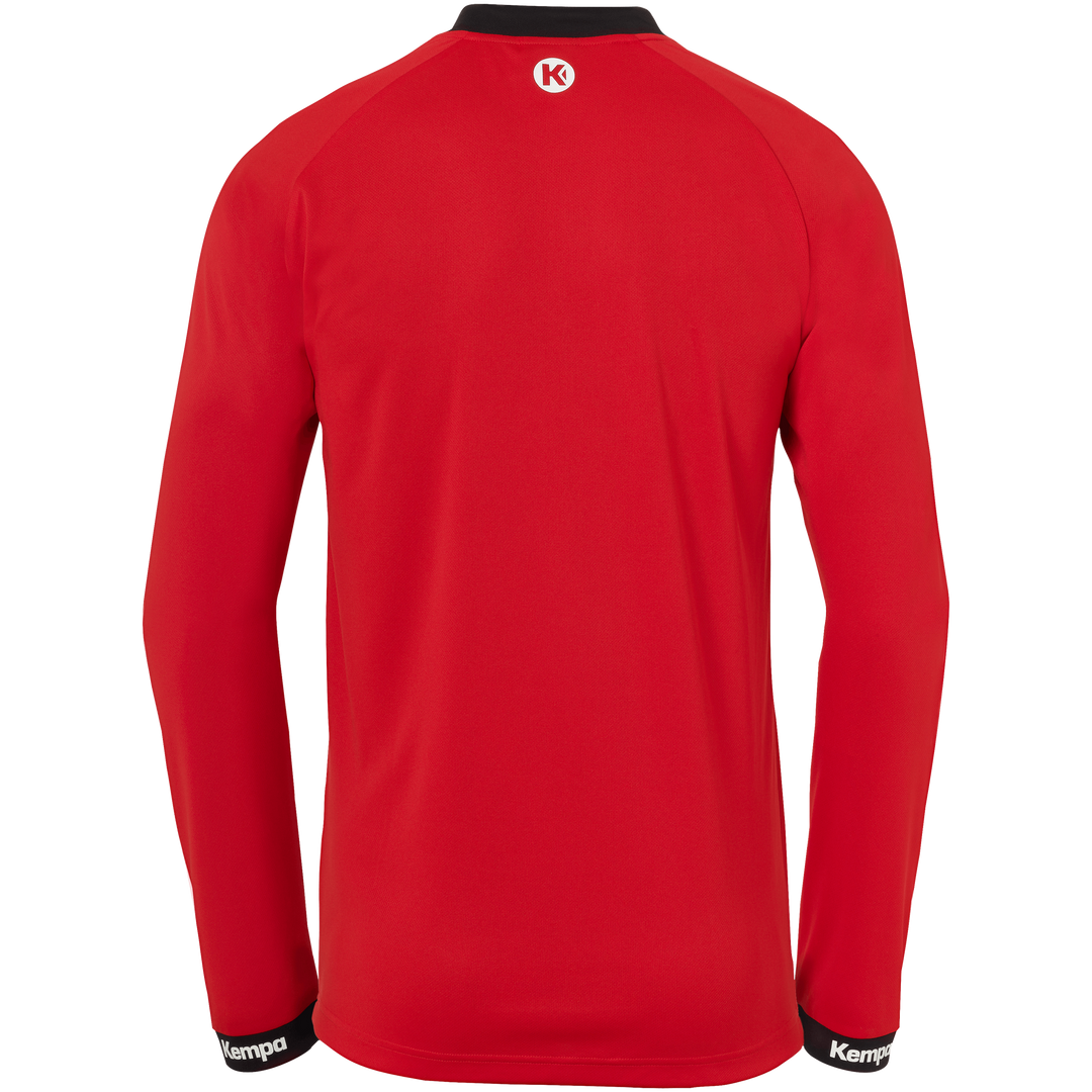 Kempa Wave 26 Longsleeve - rot/chilirot