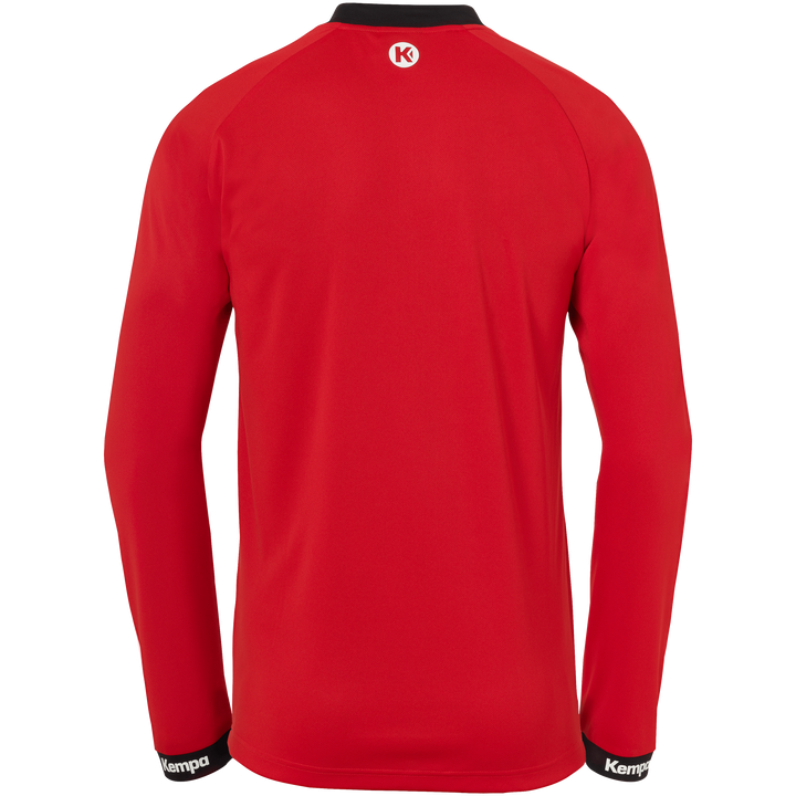 Kempa Wave 26 Longsleeve - rot/chilirot