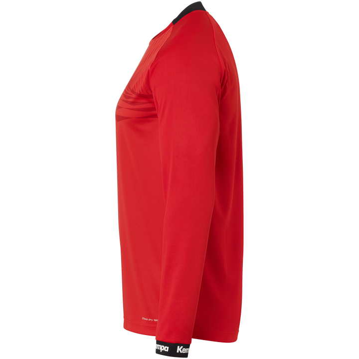 Kempa Wave 26 Longsleeve - rot/chilirot