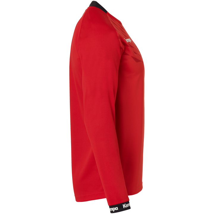 Kempa Wave 26 Longsleeve - rot/chilirot