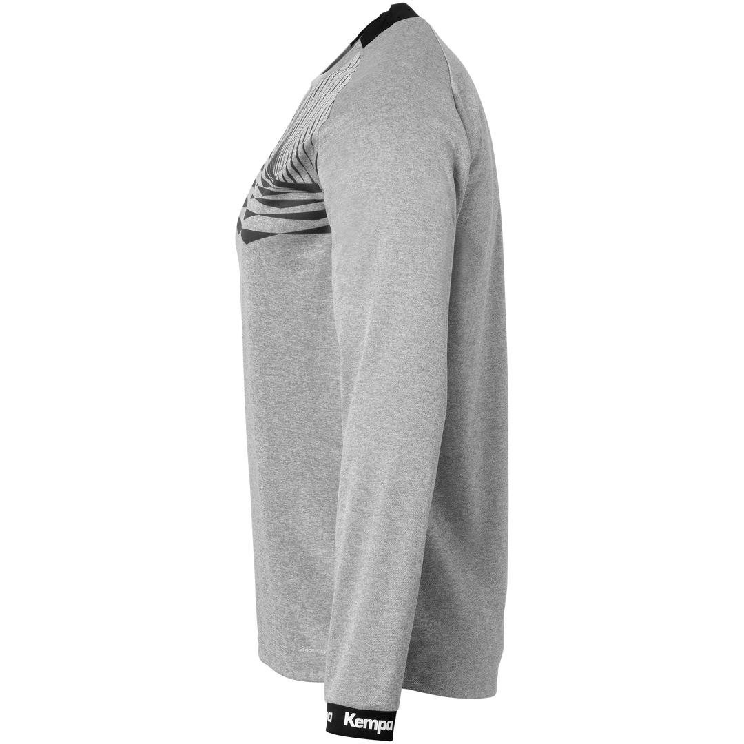 Kempa Wave 26 Longsleeve - grau melange/anthra