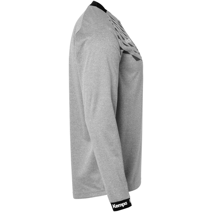 Kempa Wave 26 Longsleeve - grau melange/anthra