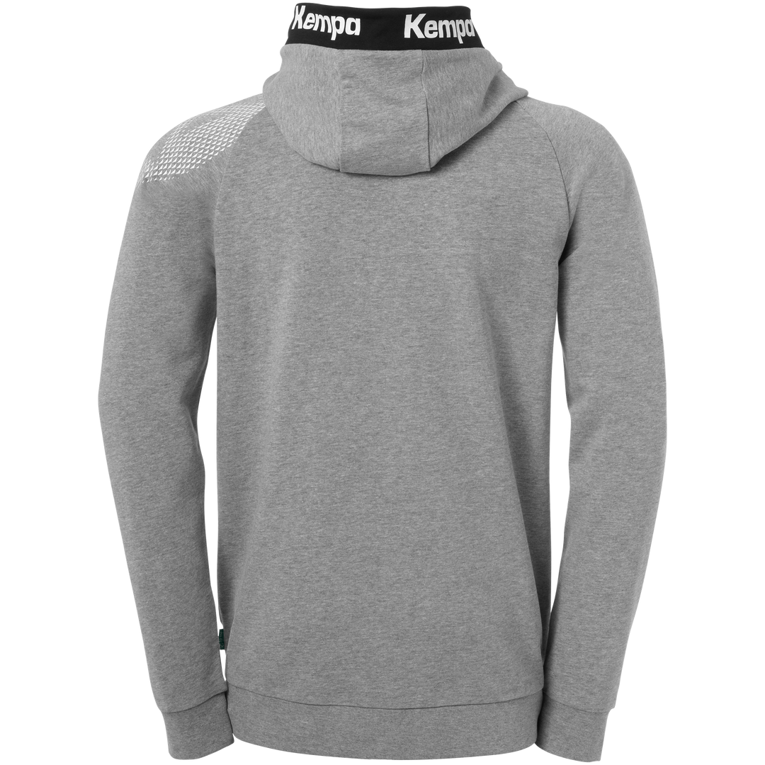 Kempa Core 26 Hood Jacket - dark grau melange