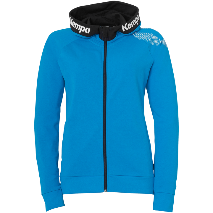 Kempa Core 26 Hood Jacket Women - kempablau