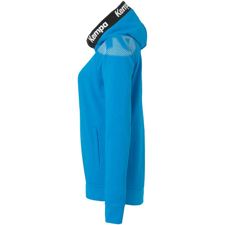 Kempa Core 26 Hood Jacket Women - kempablau